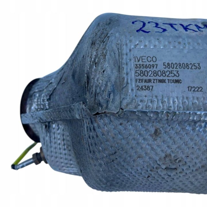 КАТАЛИЗАТОР DPF IVECO DAILY 23 тыс. км 5802808253 5802750450, фото 5