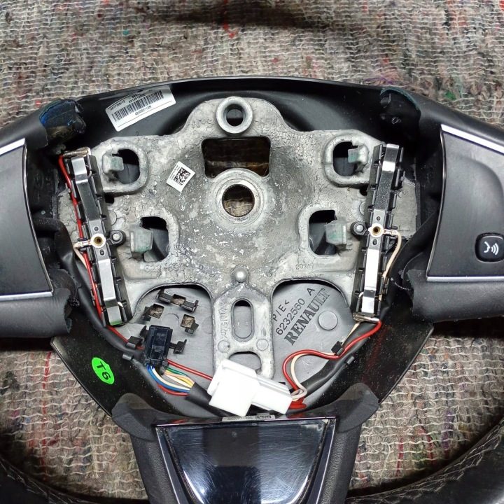 РУЛЬ КОЖА МУЛЬТИФУНКЦИОНАЛЬНАЯ RENAULT CAPTUR CLIO IV РЕСТАЙЛИНГ 484000110R, фото 2