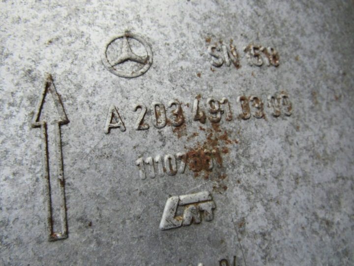 Задний глушитель Выхлоп Mercedes-Benz C W203 203 A2034910300, фото 7