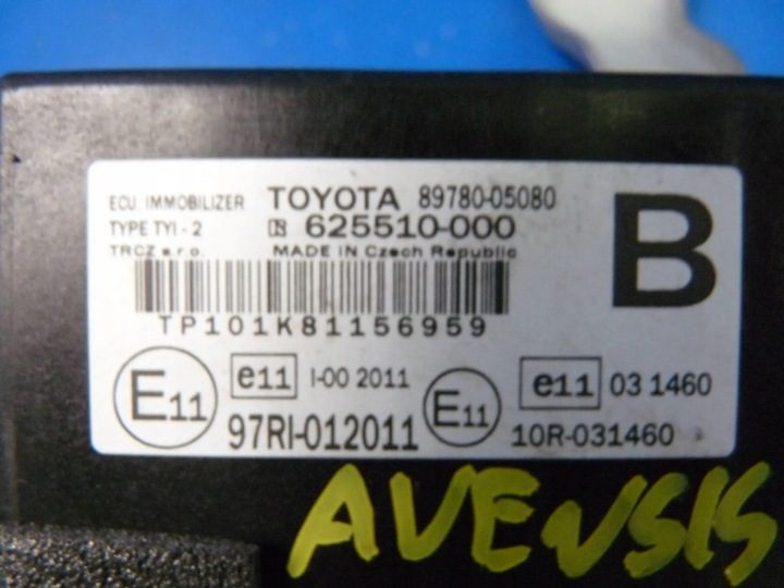 Модуль IMMO Toyota OE 89780-05080, фото 2