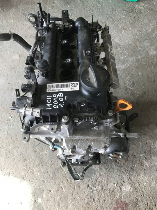 Hyundai I10 II 16- 2016- рестайлинг двигатель без навесного G3LA 1.0 22111-04800 2019 год, фото 2
