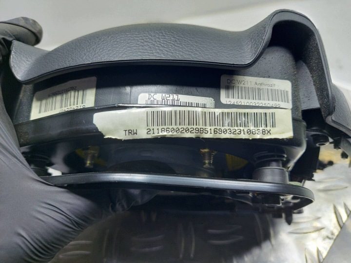 ПОДУШКА БЕЗОПАСНОСТИ AIRBAG ВОДИТЕЛЯ MERCEDES W211 A2118600202, фото 4