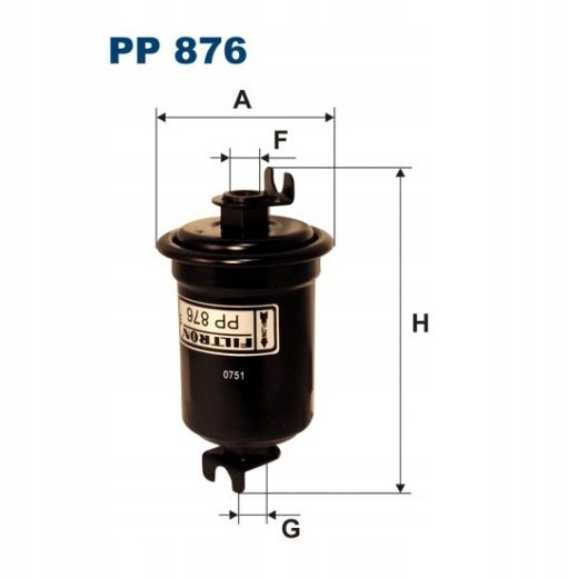Filtron PP 876 Топливный фильтр, фото 6