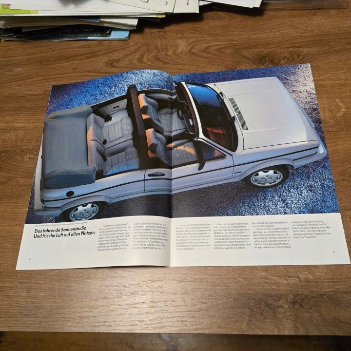 VW Volkswagen Golf I Mk 1 Golf Кабриолет и Quartett 1989, фото 5