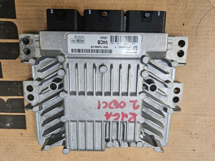 Блок управления двигателем ЭБУ Ford Kuga I [Г.в. 2008-2012] 8V41-12A650-CB 2.0 TDCI, фото 1