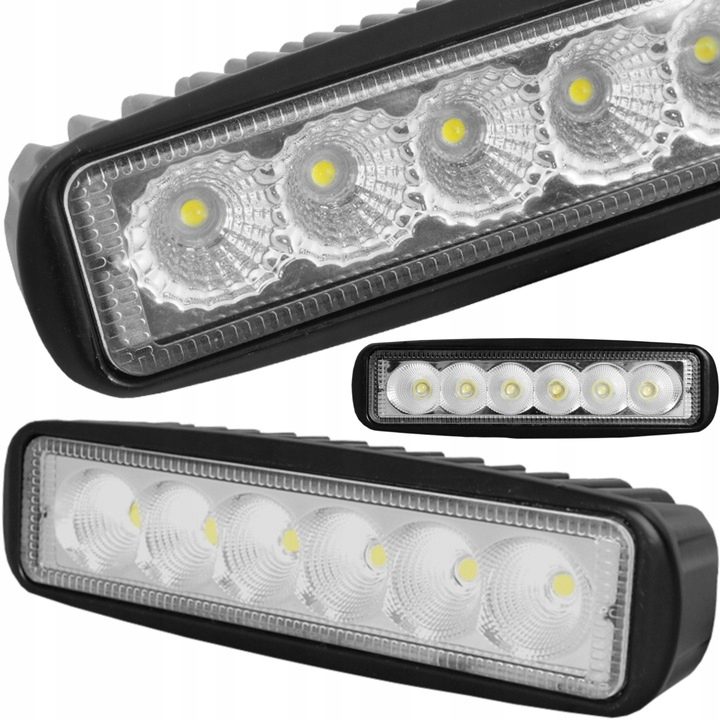 2× NCW ПРОТИВОТУМАННАЯ ФАРА LED ФАРА РАБОЧЕГО СВЕТА 18W 10-30 V 1 ШТУКА, фото 1
