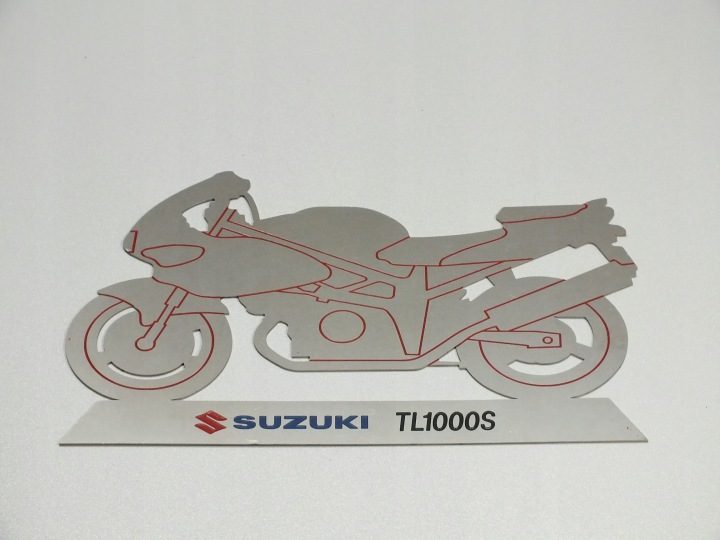 ЛОГОТИП GRAWEROWANE ЭМБЛЕМА OBRAZ OZDOBA SUZUKI TL 1000 S TL1000S, фото 1