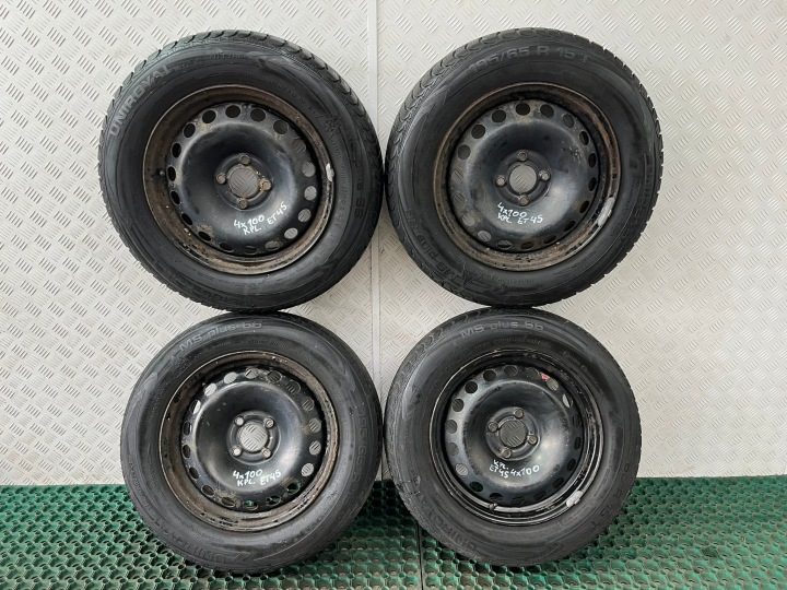 Renault Megane II диски стальные колеса 15'' 4x100 ET45 6.5Jx15 комплект, фото 1