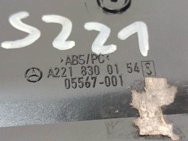 MERCEDES S W221 05- БОКОВОЙ ДЕФЛЕКТОР ОБДУВА ТОРПЕДО A2218300154, фото 6