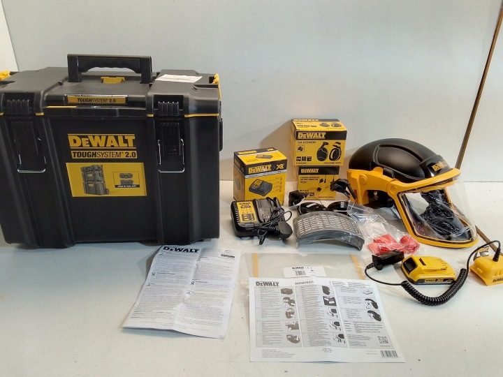 DeWalt DXPGH2SB21 Полумаска oczyszczająca воздух сварочный P3 18 В 2Ah, фото 12