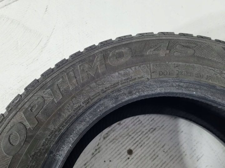 2× Шина всесезонная Hankook Optimo 4S H730 195/65R15 95 H усилитель (XL), фото 7