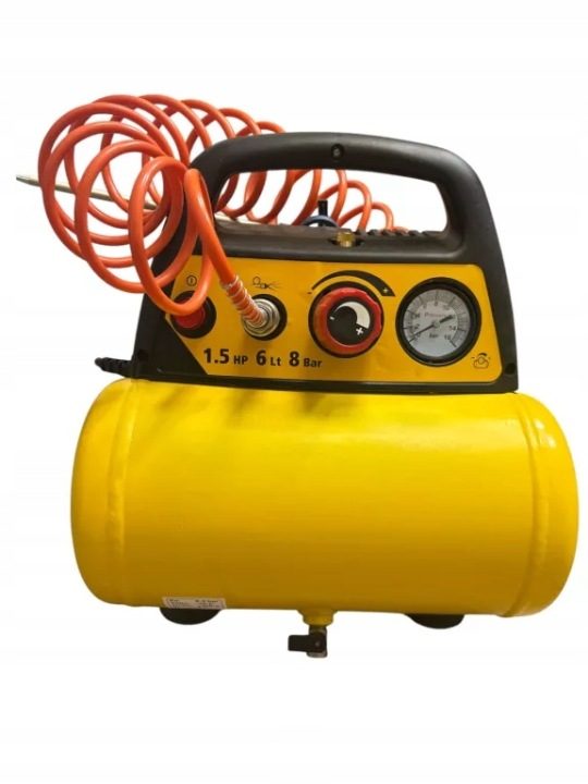 Компрессор безмасляный Stanley DN200/8/6 6 l 8 бар, фото 3