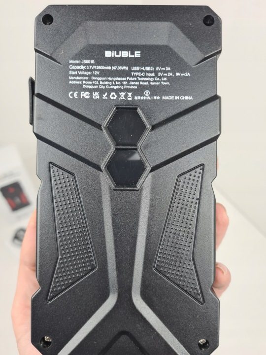 BIUBLE 3000A Повербанк 12V Starthilfe LED Фонарик Booster Стартер, фото 4