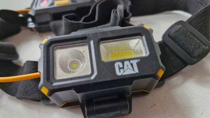НАЛОБНЫЙ ФОНАРЬ LED CATERPILLAR На Батареи Прожектор Мощный Диод, фото 12