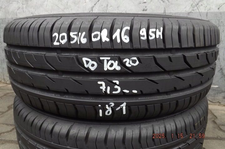 2× Шина летняя Continental ContiPremiumContact 2 205/60R16 92 В AO - Audi, фото 5