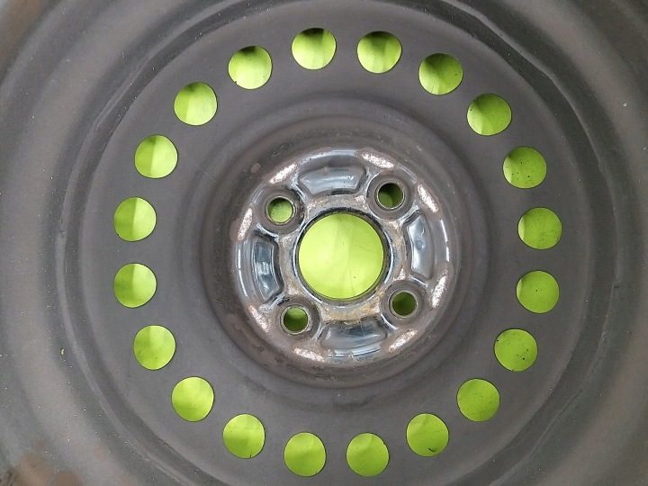 4× Штампованный диск Honda 5.5" x 14" 4x100 ET 45, фото 5