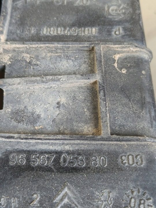 Основание кожух аккумулятора Citroen Peugeot 9656705880 запчасть б/у, фото 3