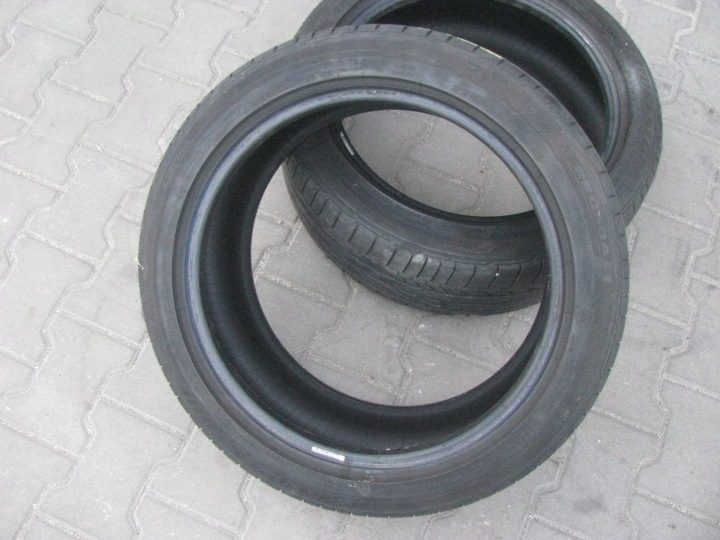 2× Шина летняя Bridgestone Potenza RE050A 225/45R17 91 В защита диска, фото 3