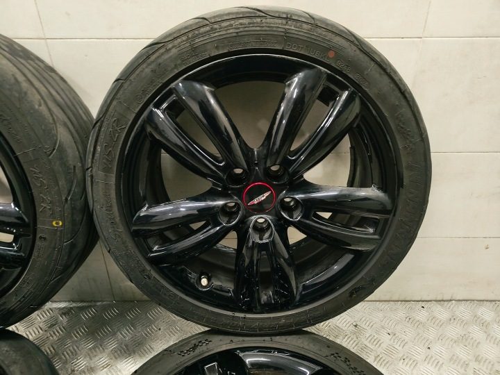 MINI F56 РЕСТАЙЛИНГ JCW КОЛЕСА ДИСКИ 17 ДЮЙМОВ ШИНЫ ЛЕТНИЕ 205/45R17 КОМПЛЕКТ, фото 6