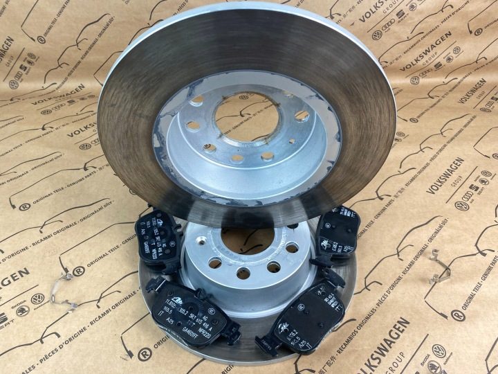 GD VW GOLF VIII ДИСКИ ТОРМОЗНЫЕ КОЛОДКИ ЗАДНИЕ 5Q0615601D ОРИГ. 5 л.с., фото 8