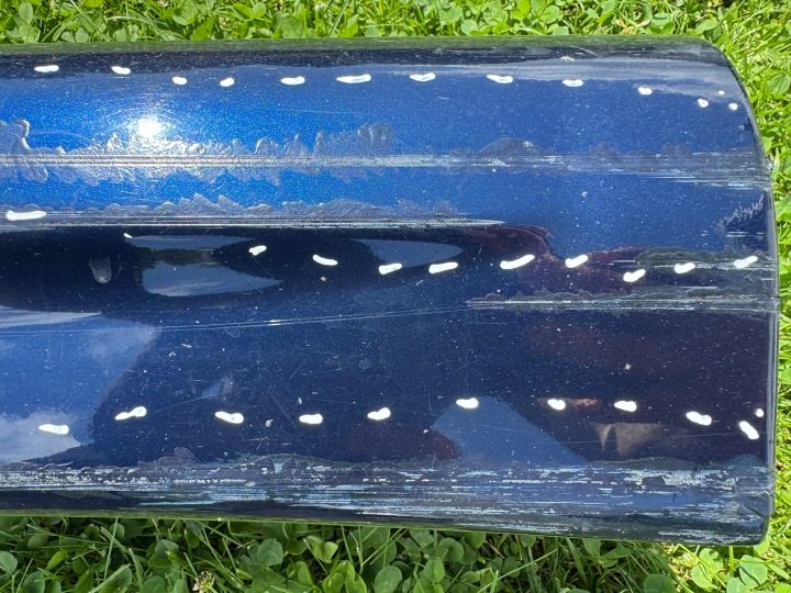 ПОРОГ НАКЛАДКА ПОРОГА ПРАВАЯ ТЕМНО-СИНЯЯ SUZUKI SX4 06- ZJP СЕДАН, фото 10