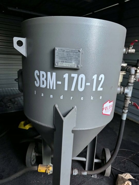 Польша piaskarka высокого давления SBM-130-13 130L Land Reko, фото 4