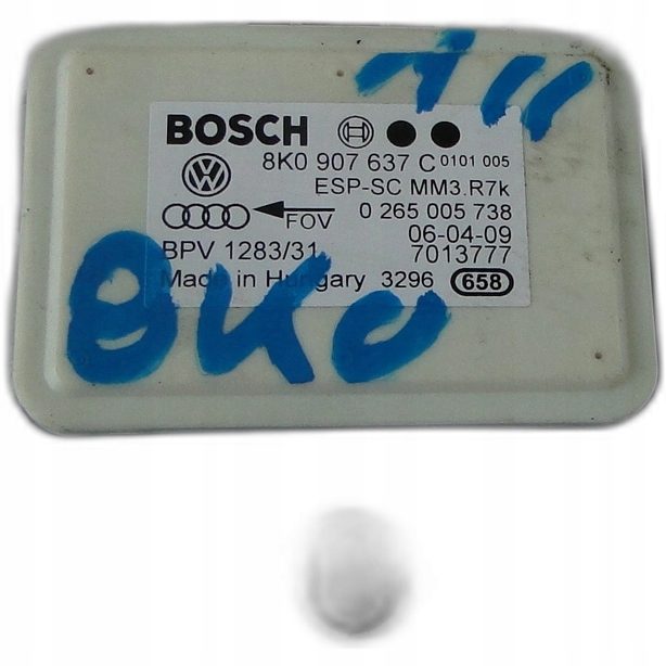 МОДУЛЬ ДАТЧИК ESP AUDI A4 B8 8K 8K0 8K0907637C, фото 1