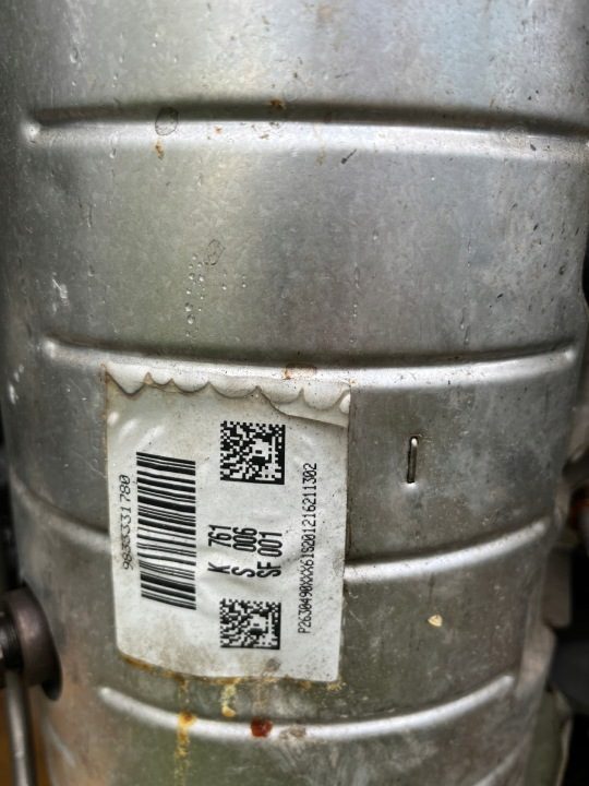 Citroen Peugeot FAP DPF K761 в сборе как 24 тыс. 9833331780, фото 3