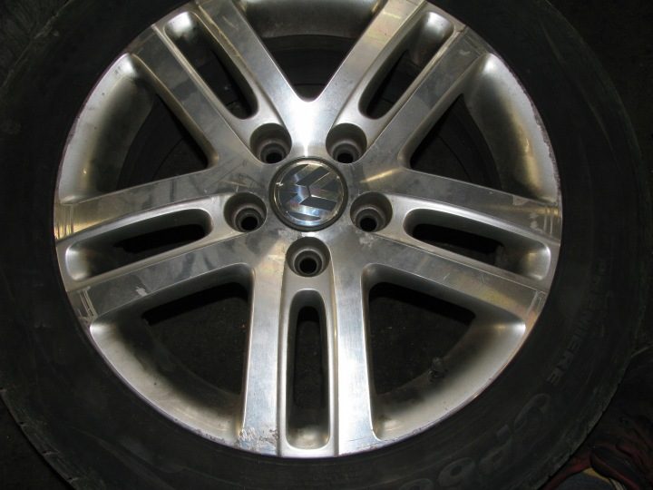 4× Литой диск Audi OE Golf V VI Jetta 7.5" x 16" 5x112 ET 50, фото 2