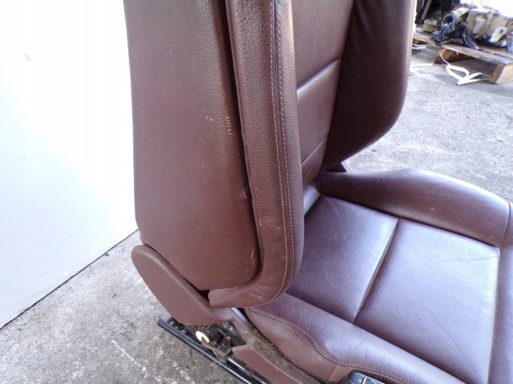 СИДЕНЬЕ ЛЕВОЕ ПЕРЕДНЕЕ ВОДИТЕЛЯ MERCEDES W212 КОЖАНОЕ КОРИЧНЕВОЕ, фото 6