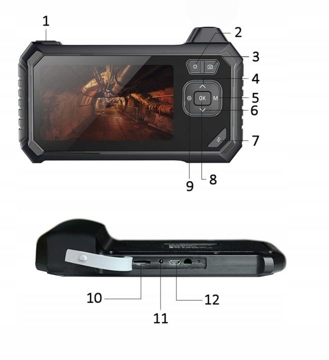 Эндоскоп Benetech с ekranem IPS 5m 5.5 мм IP67 32GB, фото 8