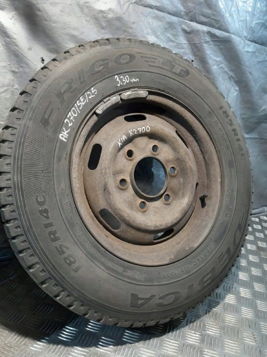 KIA K2700 ДИСКИ КОЛЕСА С ШИНАМИ 2x DEBICA 185 R14C 102/100Q 2016 г. 5x120, фото 8