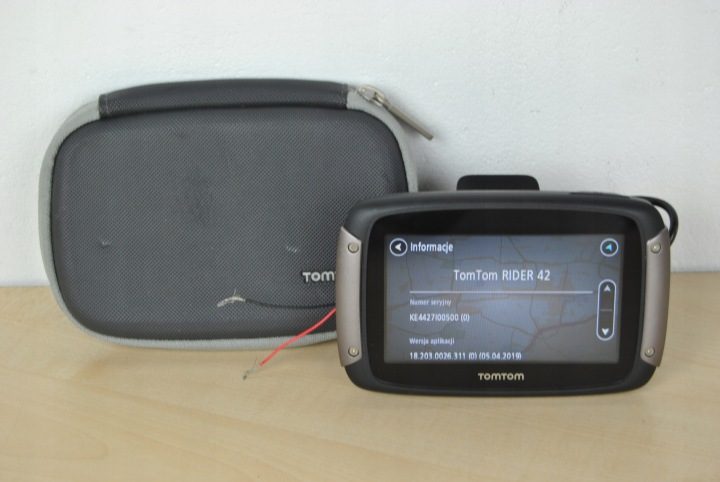 НАВИГАЦИЯ МОТОЦИКЛЕТНАЯ GPS TOMTOM RIDER 42, фото 1