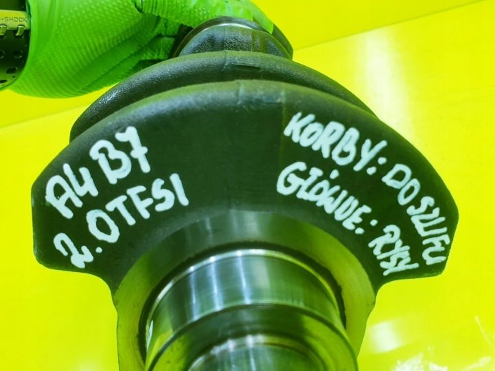 КОЛЕНВАЛ A4 B7 A6 C6 A3 8P 2.0 TFSI EA113 BWA BGB AXX CDL 6AAJ, фото 10
