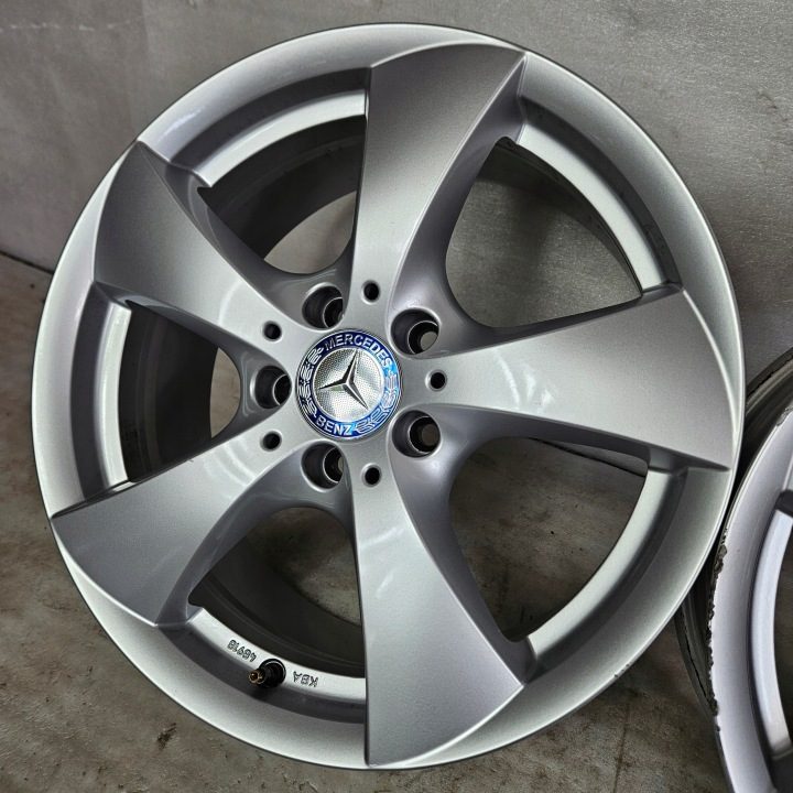 4× Литой диск Borbet A B C E M V Г. КЛАСС SL CL CLA EQV GLA GLE GLK W204 7.5" x 17" 5x112 ET 45, фото 3
