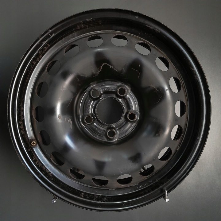 Штампованный диск Volkswagen OE 5.5" x 15" 5x100 ET 40, фото 1