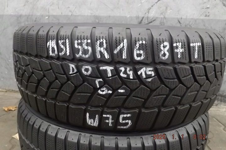 2× Шина зимняя Firestone Winterhawk 3 195/55R16 87 т сцепление на снегу (3PMSF), фото 6