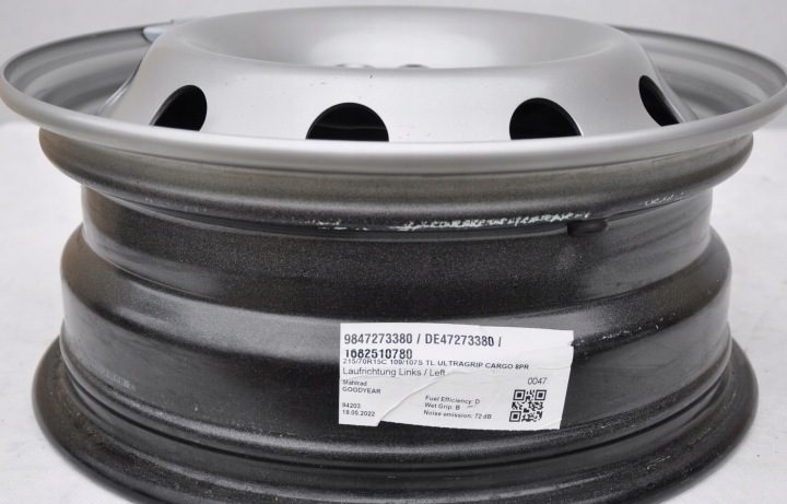 Штампованный диск Peugeot OE 9847273380 шт. 6.0" x 15" 5x118 ET 68, фото 3