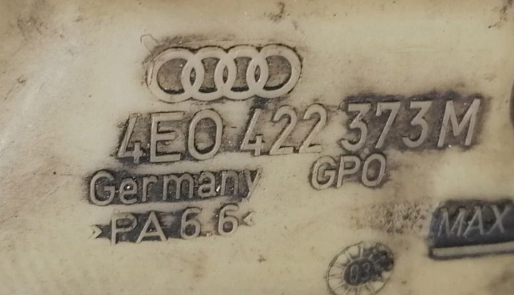 Audi A8 D3 03 г. бачок гидроусилителя 4E0422373M, фото 2