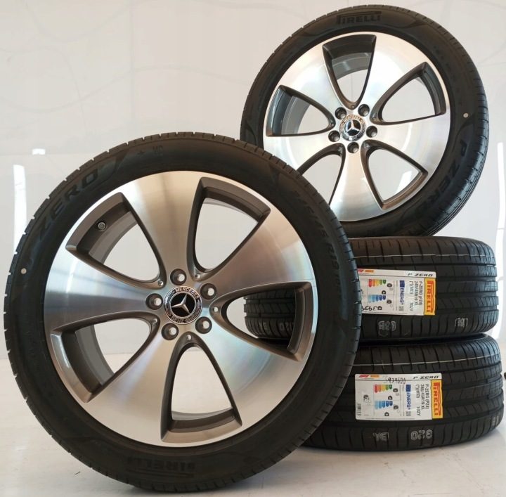 Колеса летние 19" 5X112 оригинал Mercedes V-Klasse Vito 447 Viano MO + Tpms, фото 2