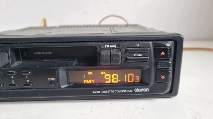 Автомагнитола Nissan Магнитола clarion cr605 винтажная Nissan Suzuki 2-DIN, фото 3