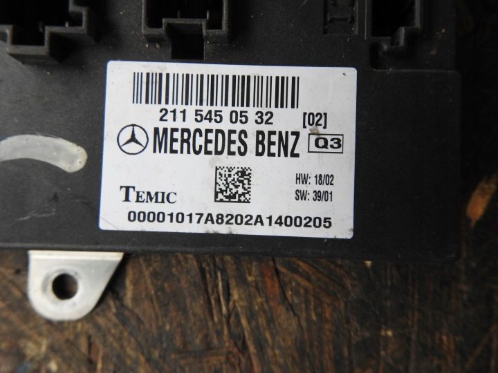 БЛОК УПРАВЛЕНИЯ СИДЕНЬЯ MERCEDES W211 2115450532, фото 2