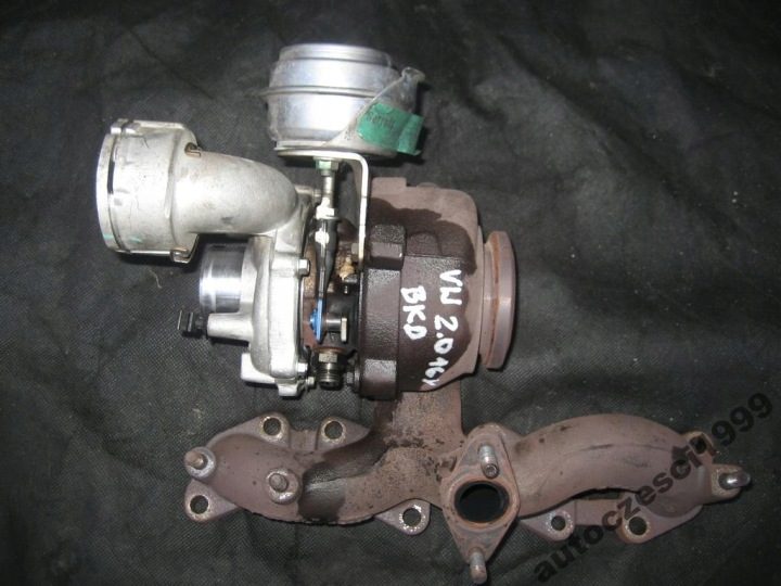 ТУРБОКОМПРЕССОР AUDI VW SEAT SKODA 2.0 TDI 16V 140, фото 1