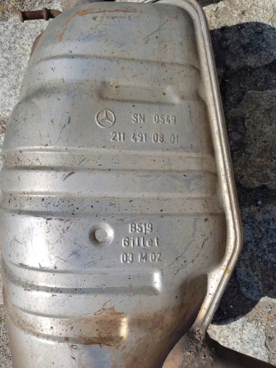 MERCEDES W211 ГЛУШИТЕЛЬ ЗАДНИЙ 2114910801, фото 2