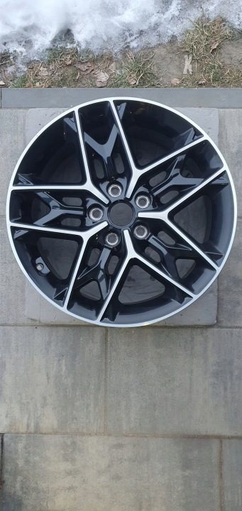 Литой диск Kia OE KIA OPTIMA АЛЮМИНИЕВЫЙ 18 ДЮЙМОВ 7.5" x 18" 5x114.3 ET 52,5, фото 1