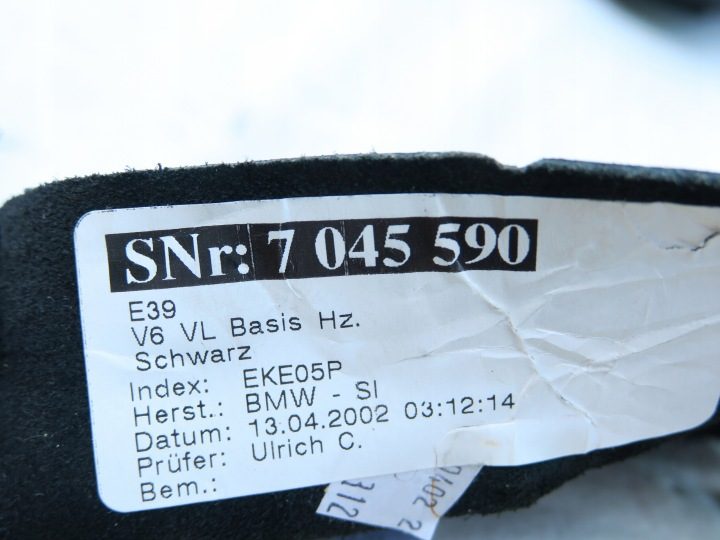 ОБШИВКА СПИНКА ПОРОЛОН КОВРИК СИДЕНЬЕ ПЕРЕДНЕЕ ЧЕРНОЕ КОЖА EXCLUSIVE BMW 5 E39, фото 8