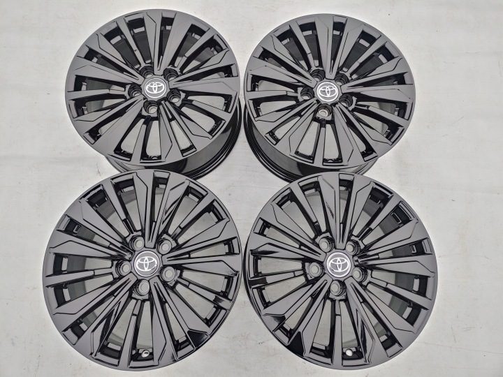 4× Литой диск Toyota OE COROLLA E21 7.5" x 17" 5x114.3 ET 40, фото 1