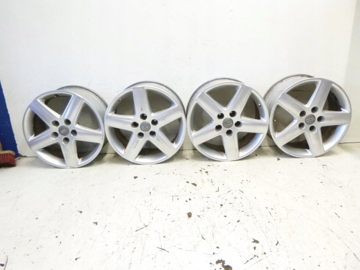 4× Литой диск Audi OE 4F0601025AF 7.5" x 17" 5x112 ET 45, фото 1
