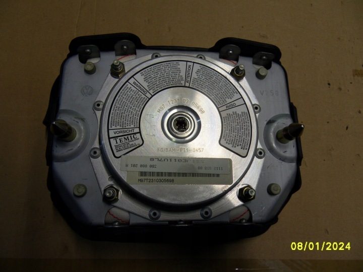 ПОДУШКА БЕЗОПАСНОСТИ ВОДИТЕЛЯ VW PASSAT B5 3B0880201M, фото 3