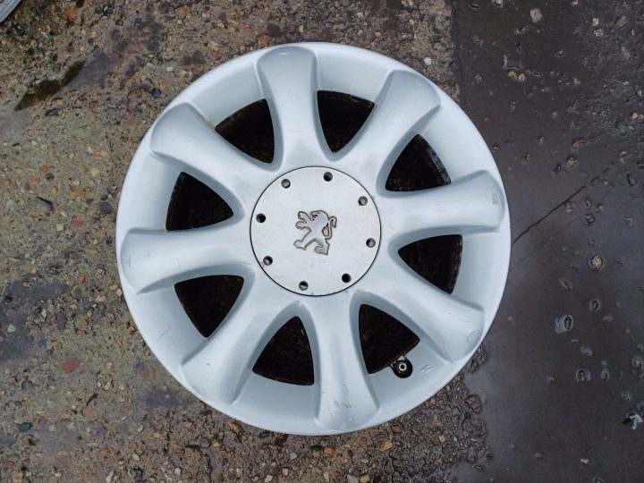 Литой диск Peugeot OE 6.5" x 15" 5x98 ET 27, фото 2